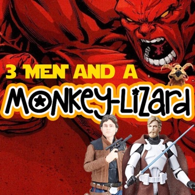 3 MeN and a MoNKeY-LiZaRD