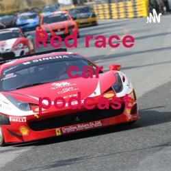 Red race car podcast 