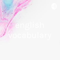english vocabulary