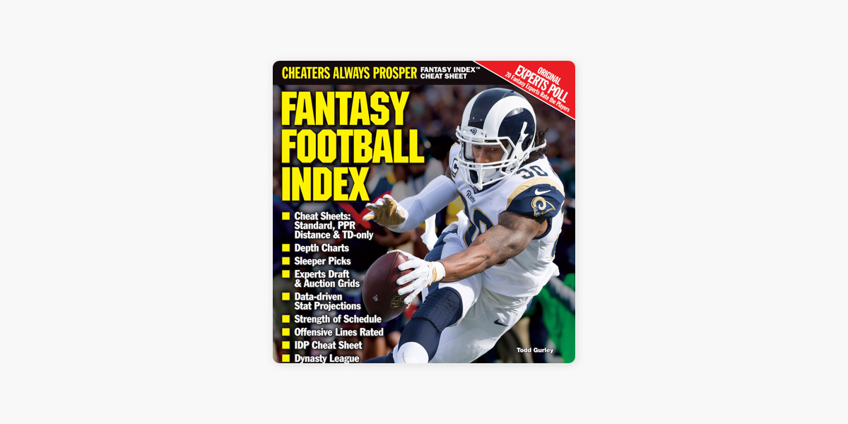 The latest Fantasy Index Cheat Sheet is available now. - Fantasy Index