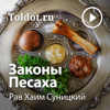 Рав Хаим Суницкий  — Законы Песаха - toldot.com