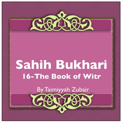 Sahih Bukhari The Book Of Witr