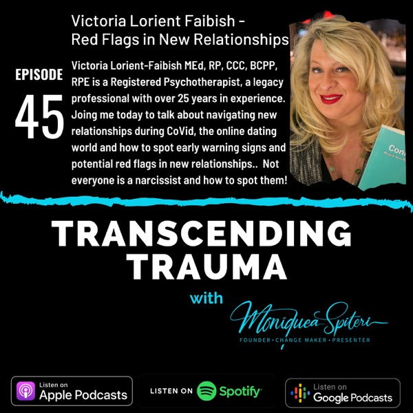 Episode 45 -  Victoria Lorient-Faibish - Red Flags in New Relationships photo