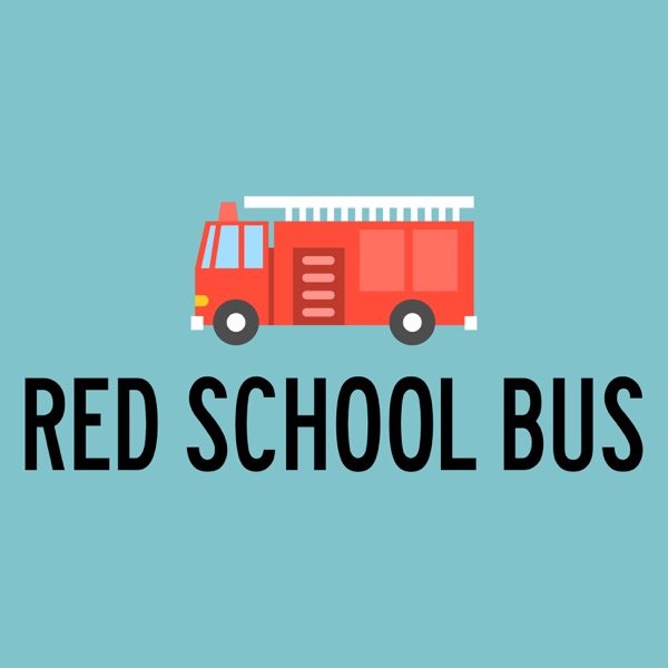 Red School Bus - Clean Comedy Artwork