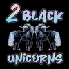 2 Black Unicorns  artwork