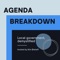 Agenda Breakdown