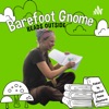 Barefoot Gnome Reads Outside artwork