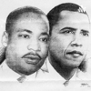 Martin Luther King Jr. and Barack Obama - Maria Cabeza