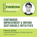 Henry Ernst / Control Union - Continuous improvement & Driving Sustainable Initiatives