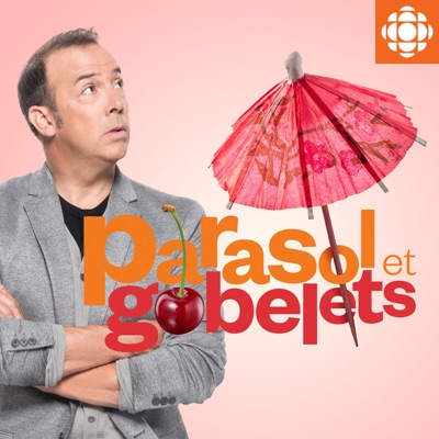 Parasol et gobelets:Radio-Canada