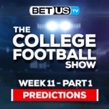 College Football Week 11 Picks & Predictions (PT.1) | NCAA Football Odds and Best Bets