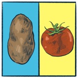 Potatoes vs. Tomatoes: A delicious debate