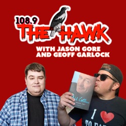 HAWK REPLAY - Jon Gabrus on 108.9 The Hawk