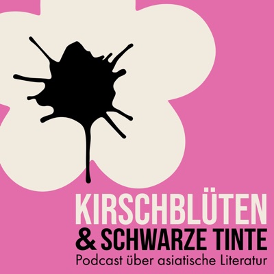 Kirschblüten und schwarze Tinte