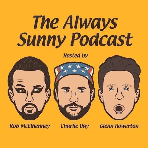 The Always Sunny Podcast banner backdrop