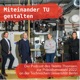 Miteinander TU gestalten: Der Podcast des Teams Thomsen zur Präsidiumswahl 2022 an der Technischen Universität Berlin