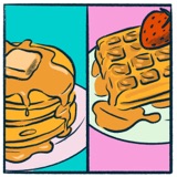 Pancakes vs. Waffles