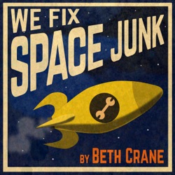 Introducing Sleep With Me Podcast in a We Fix Space Junk Crossover!