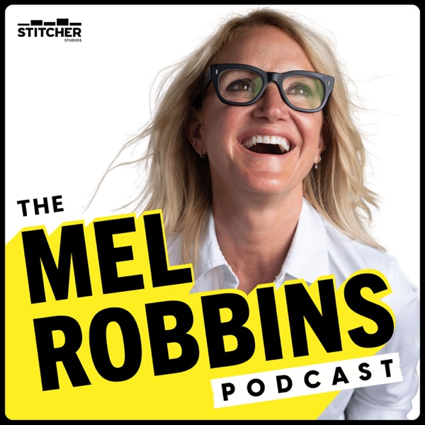 The Mel Robbins Podcast banner backdrop