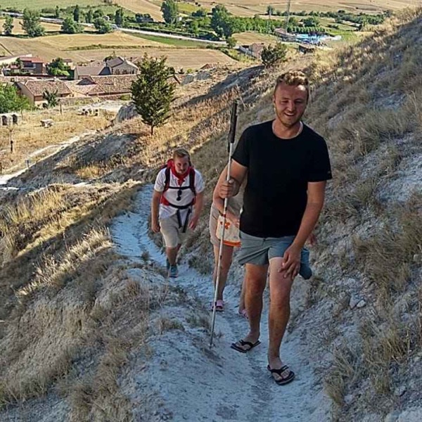 Afslutningen - Blind mand i Caminoland