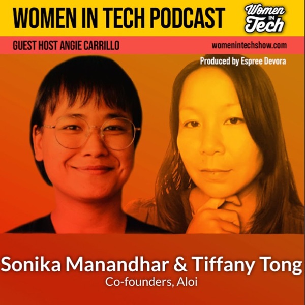 Sonika Manandhar and Tiffany Tong of Aloi: Women In Tech Nepal photo