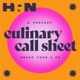 The Culinary Call Sheet
