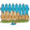 Over the fence podcast artwork
