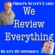 Orson Scott Card's We Review Everything podcast
