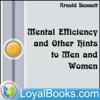 Mental Efficiency and Other Hints to Men and Women by Arnold Bennett artwork