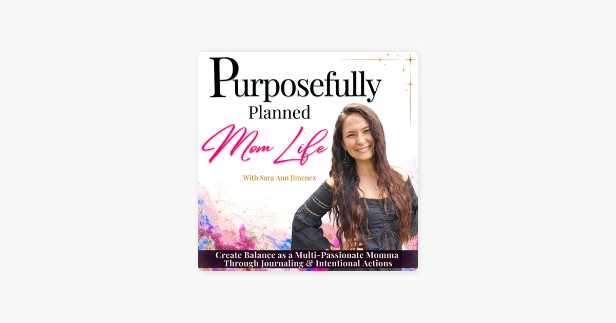 ‎purposefully Planned Momlife Faith Journaling Planning Prioritizing Habits Routines 