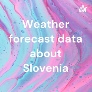 Weather forecast data about Slovenia