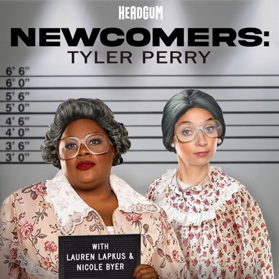 Newcomers: Tyler Perry, with Lauren Lapkus and Nicole Byer Newcomers: Tyler Perry, with Lauren Lapkus and Nicole Byer