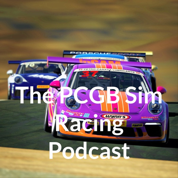 The PCGB Sim Racing Podcast Artwork