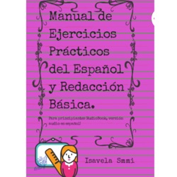 AudioBook-Manual de Ejercicios Prácticos del Español, Lectura y Redacción Básica. 