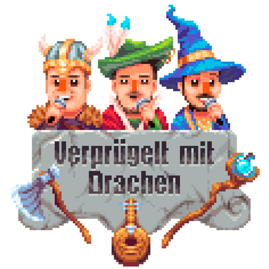 Verprügelt mit Drachen