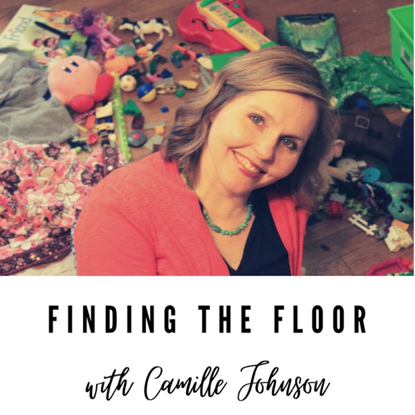 Finding the Floor - A thoughtful approach to midlife motherhood and what comes next. Artwork