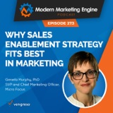 Why Sales Enablement Strategy Fits Best in Marketing 