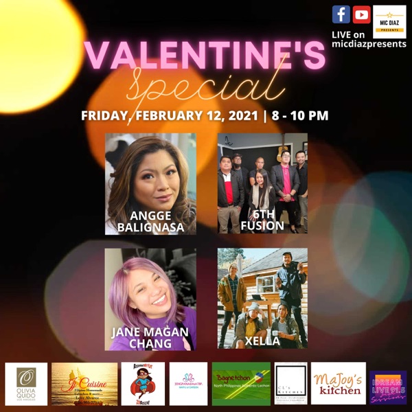 MIC DIAZ PRESENTS JAM SESSIONS: VALENTINE’S SPECIAL Artwork