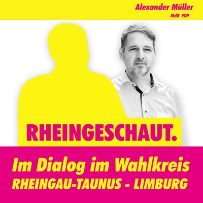 Rheingeschaut mit Alex Müller (MdB, FDP):Alexander Müller
