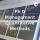 Topics for Quantitative Techniques in Management