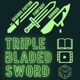 Triple Bladed Sword