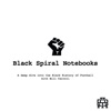 Black Spiral Notebooks artwork