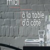 L'autre midi à la table d'à côté