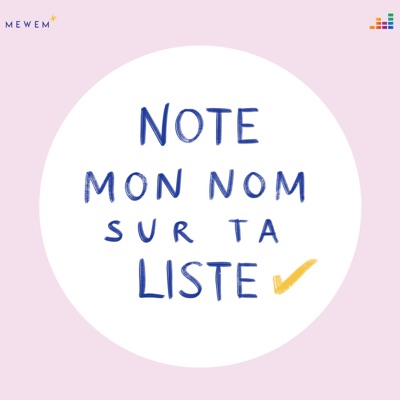 Note mon nom sur ta liste