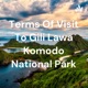 Terms Of Visit To Gili Lawa Komodo National Park