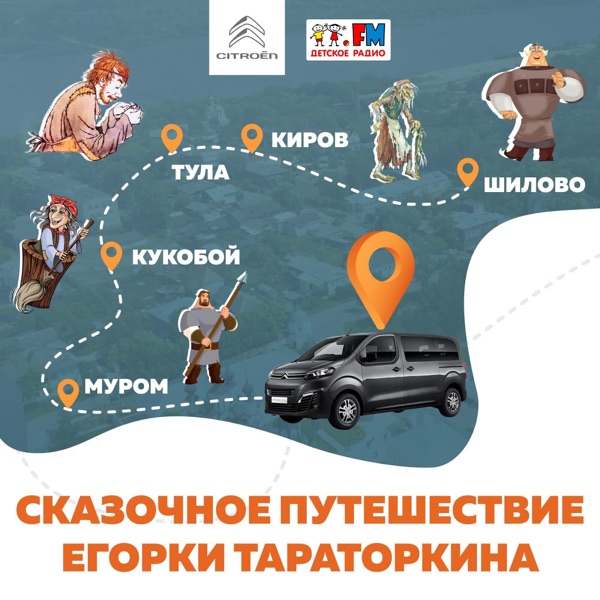 Сказочное путешествие Егорки Тараторкина