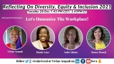 Reflecting On Diversity, Equity & Inclusion 2021