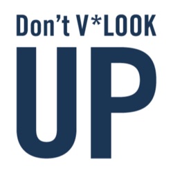 Don't VLOOKUP