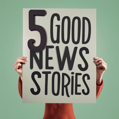 5 Good News Stories : Happiness and Fun:Caloroga Shark Media / Happiness Good News Lab