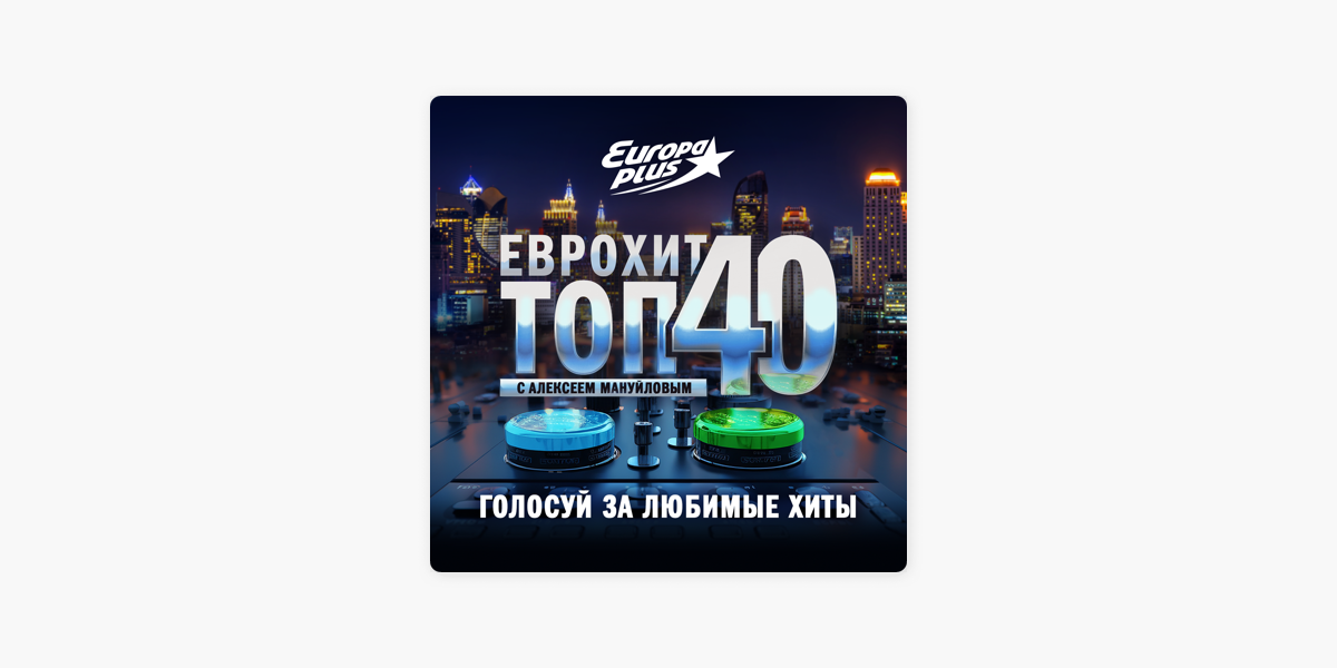 Еврохит топ 40 март 2024